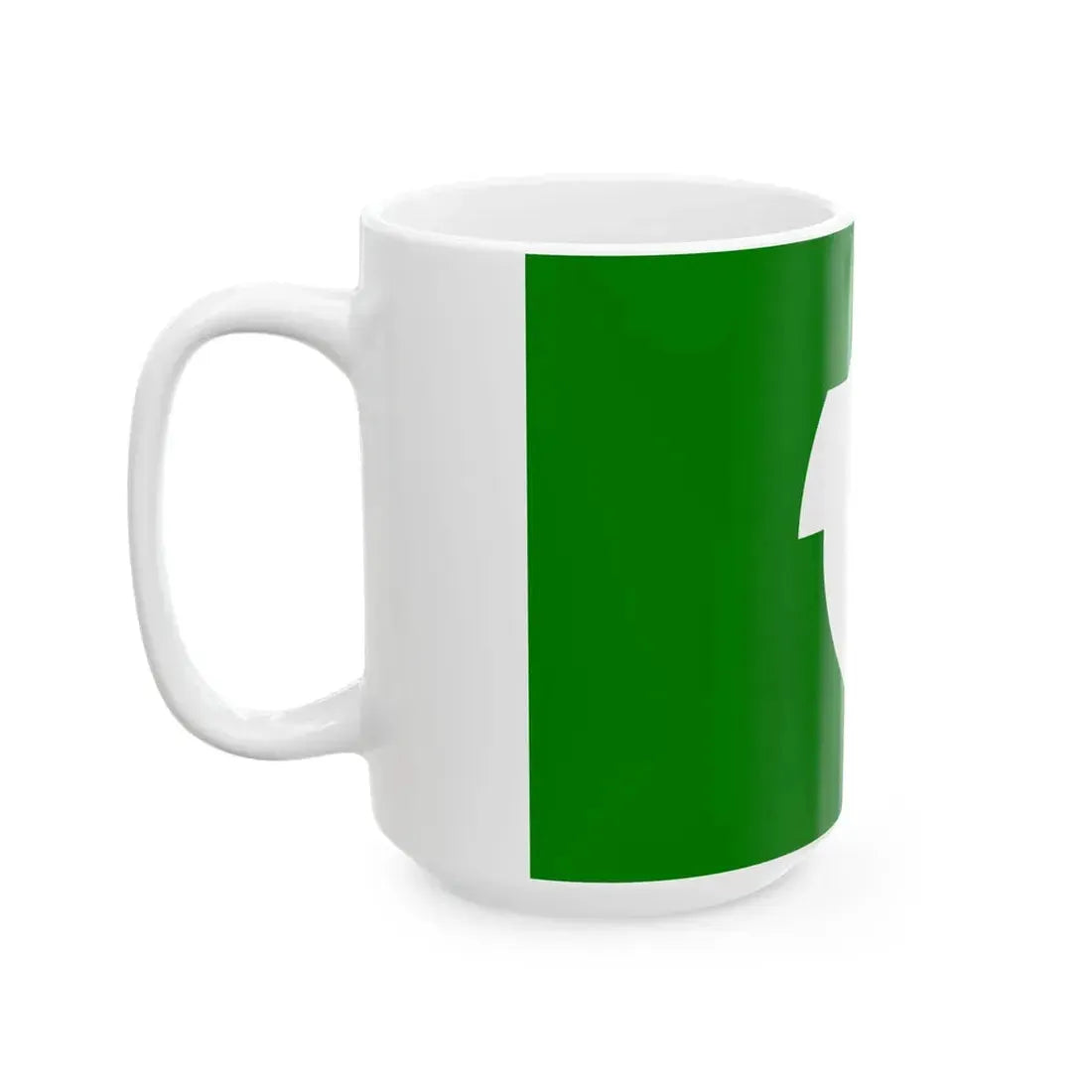 Flag of Yamatsuri Fukushima (Japan) White Coffee Mug - Go Mug Yourself