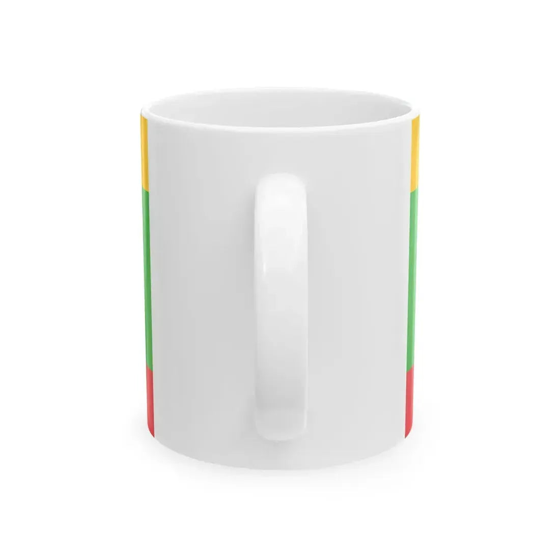 Flag of Yangon Region (Myanmar) White Coffee Mug - Go Mug Yourself