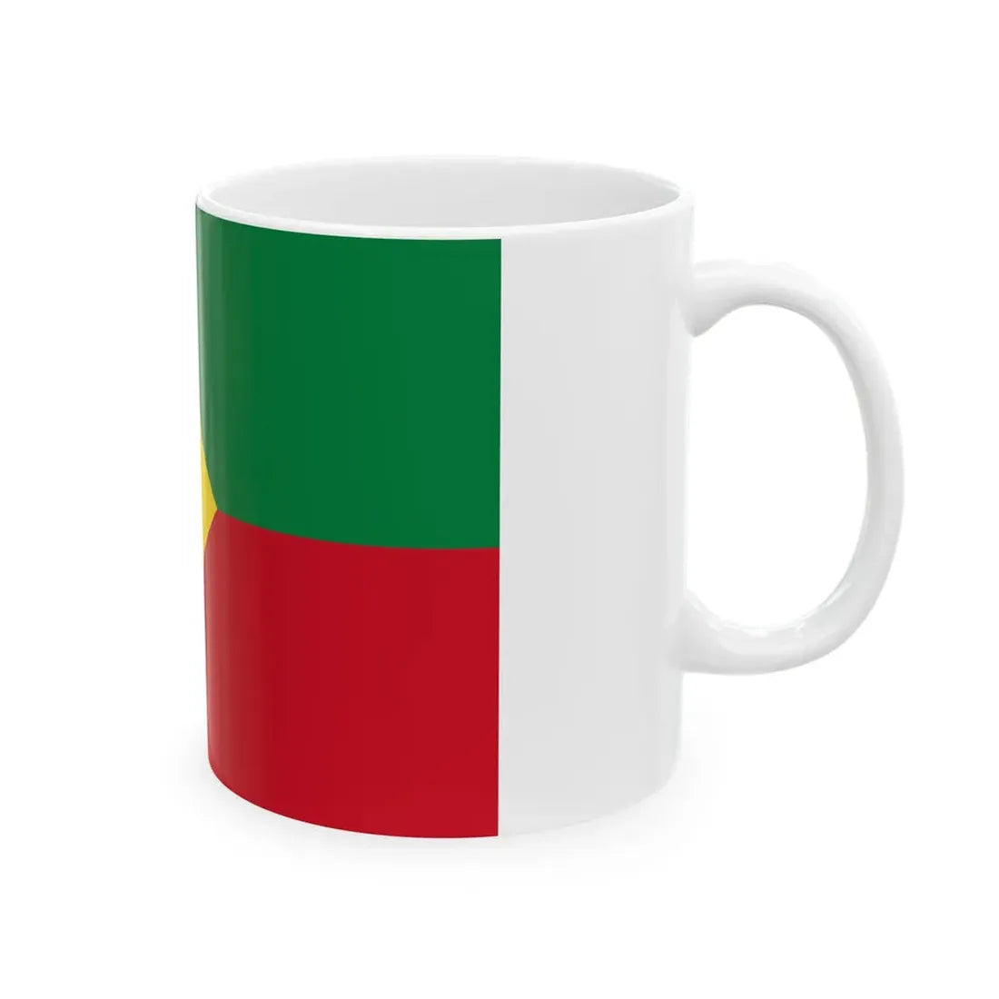 Flag of Yantzaza (Ecuador) White Coffee Mug - Go Mug Yourself