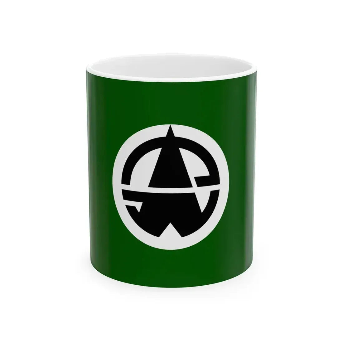Flag of Yasuoka Nagano (Japan) White Coffee Mug 11oz - Go Mug Yourself