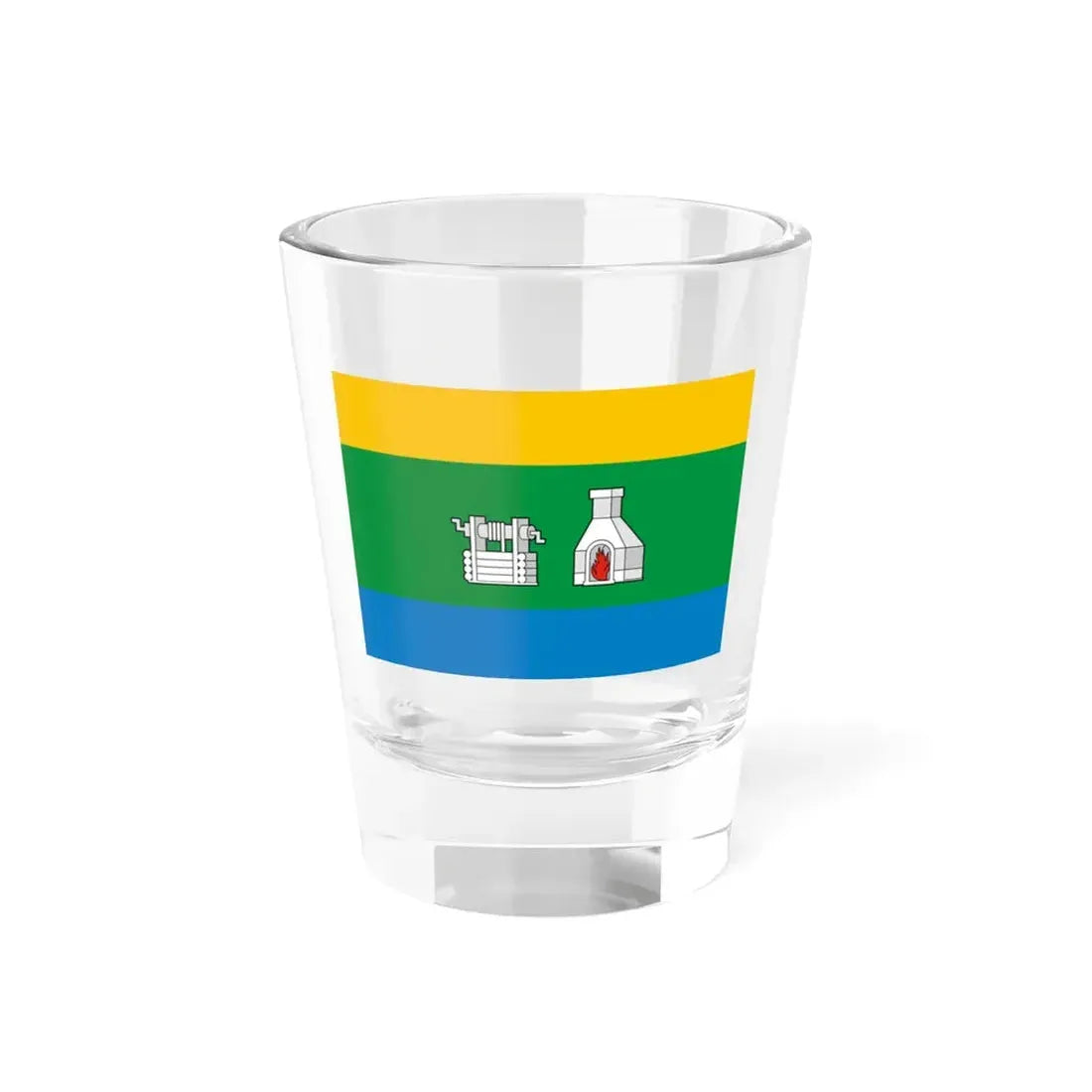 Flag of Yekaterinburg Russia - Shot Glass 1.5oz 1.5oz - Go Mug Yourself