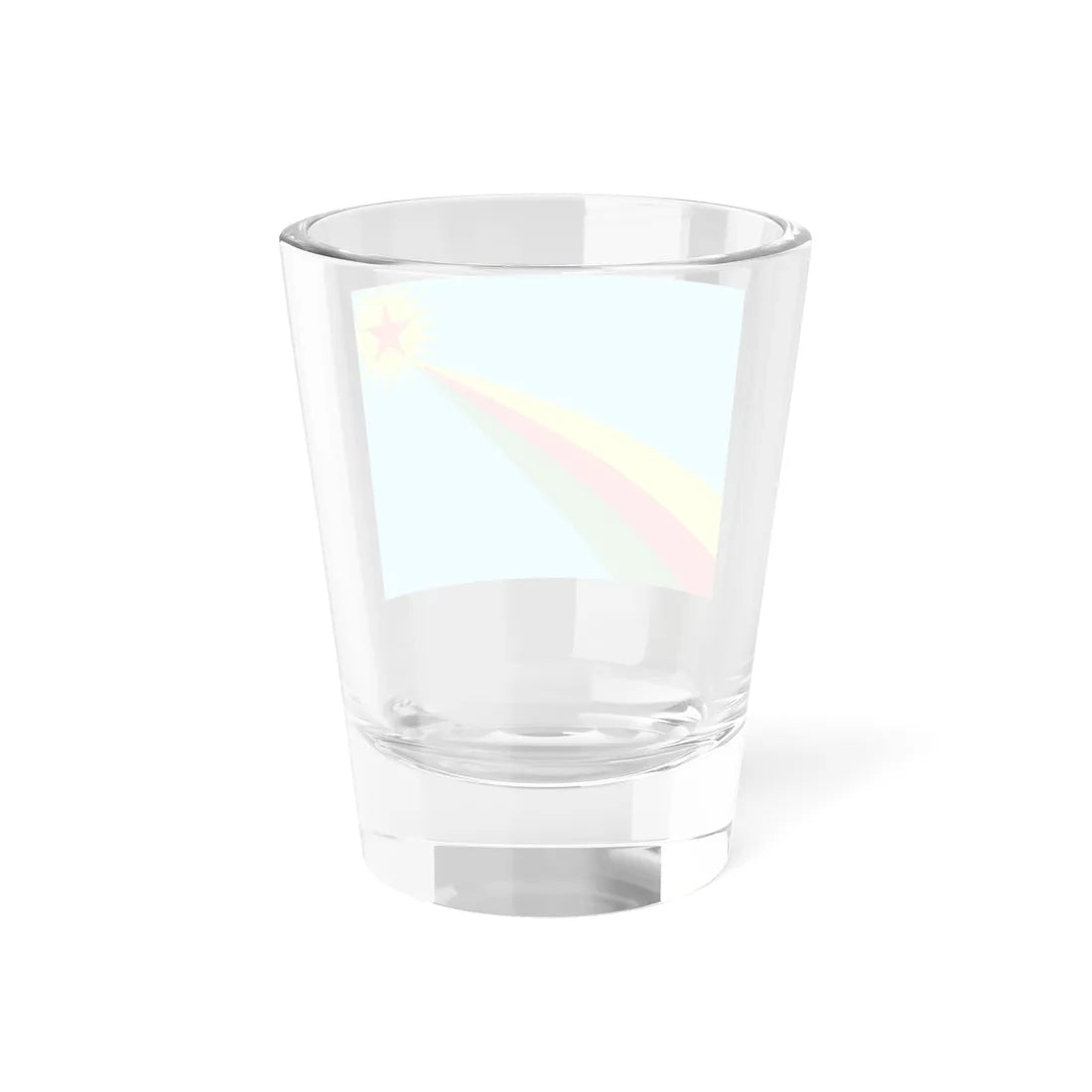 Flag of Yekitiya Star (Syria) Shot Glass 1.5oz - Go Mug Yourself