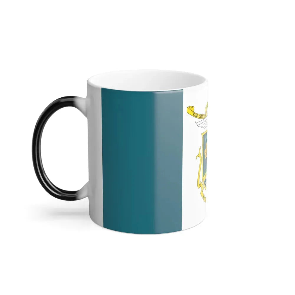 Flag of Yellowknife NWT Canada - Color Changing Coffee Mug - Go Mug Yourself