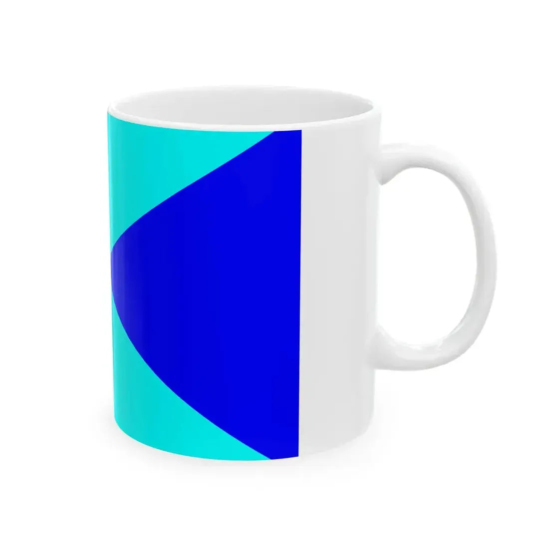 Flag of Yenish people (Germany) White Coffee Mug - Go Mug Yourself