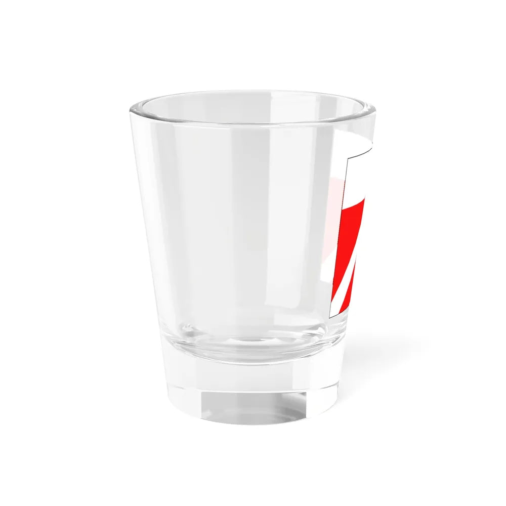 Flag of Yens Switzerland - Shot Glass 1.5oz - Go Mug Yourself