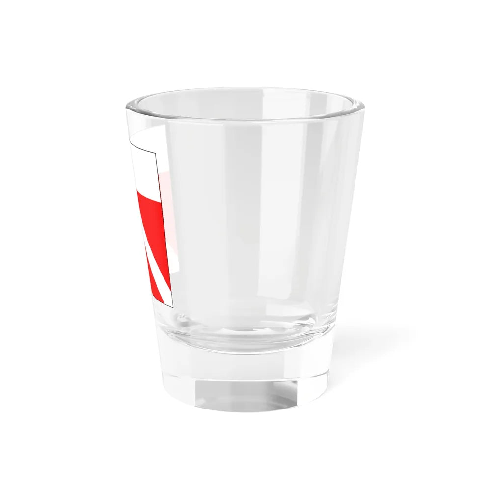 Flag of Yens Switzerland - Shot Glass 1.5oz - Go Mug Yourself