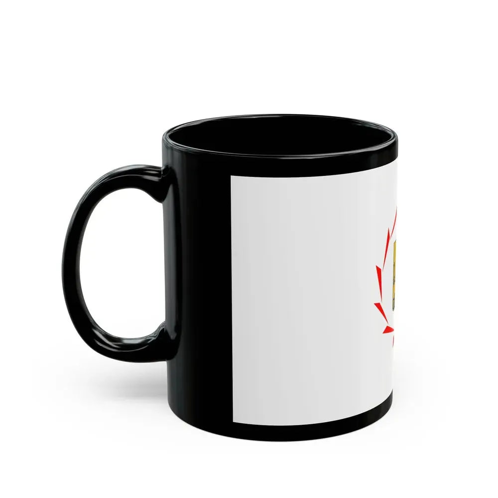 Flag of Yerevan Armenia - Black Coffee Mug - Go Mug Yourself
