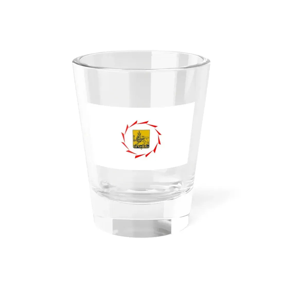 Flag of Yerevan Armenia - Shot Glass 1.5oz 1.5oz - Go Mug Yourself