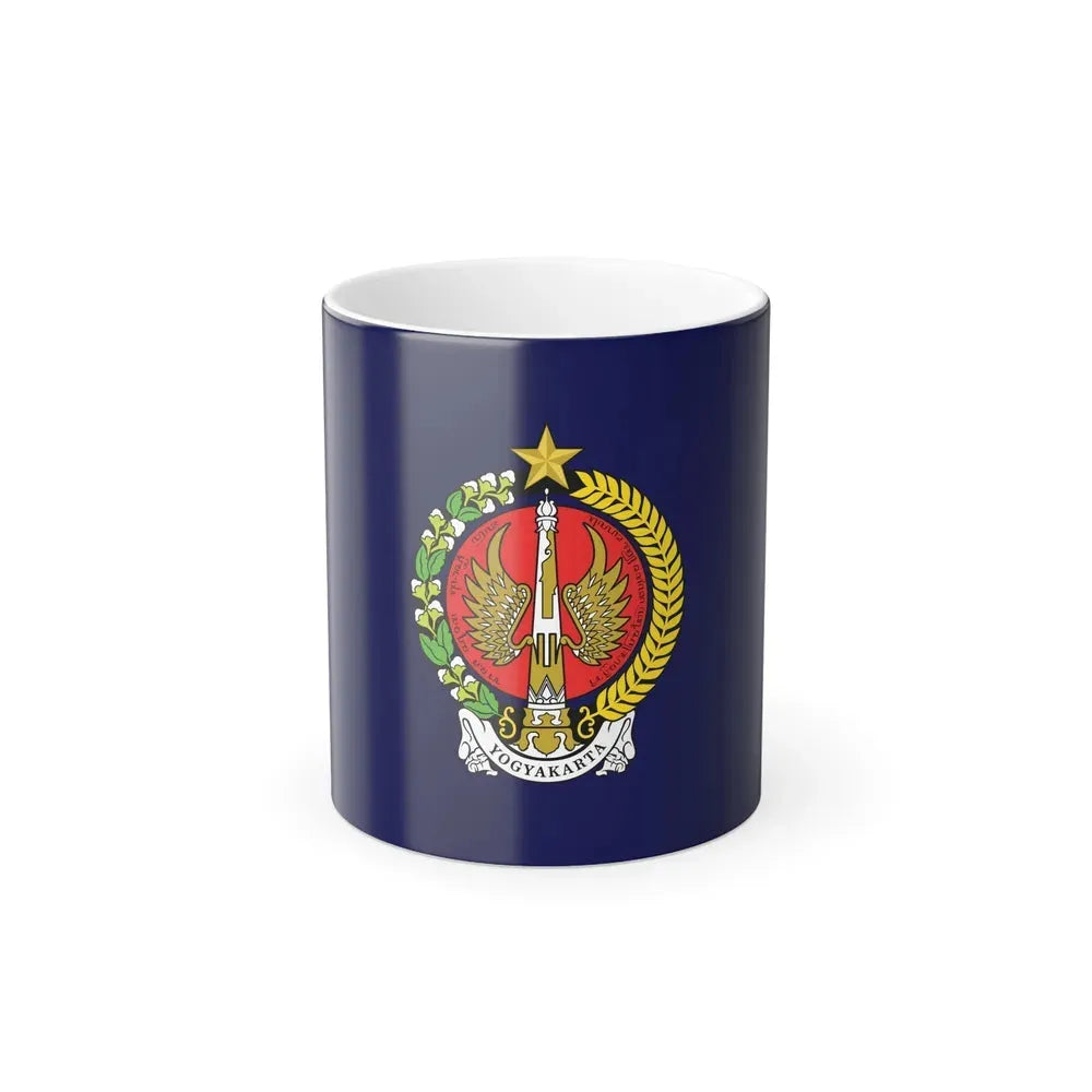 Flag of Yogyakarta Indonesia - Color Changing Coffee Mug 11oz - Go Mug Yourself
