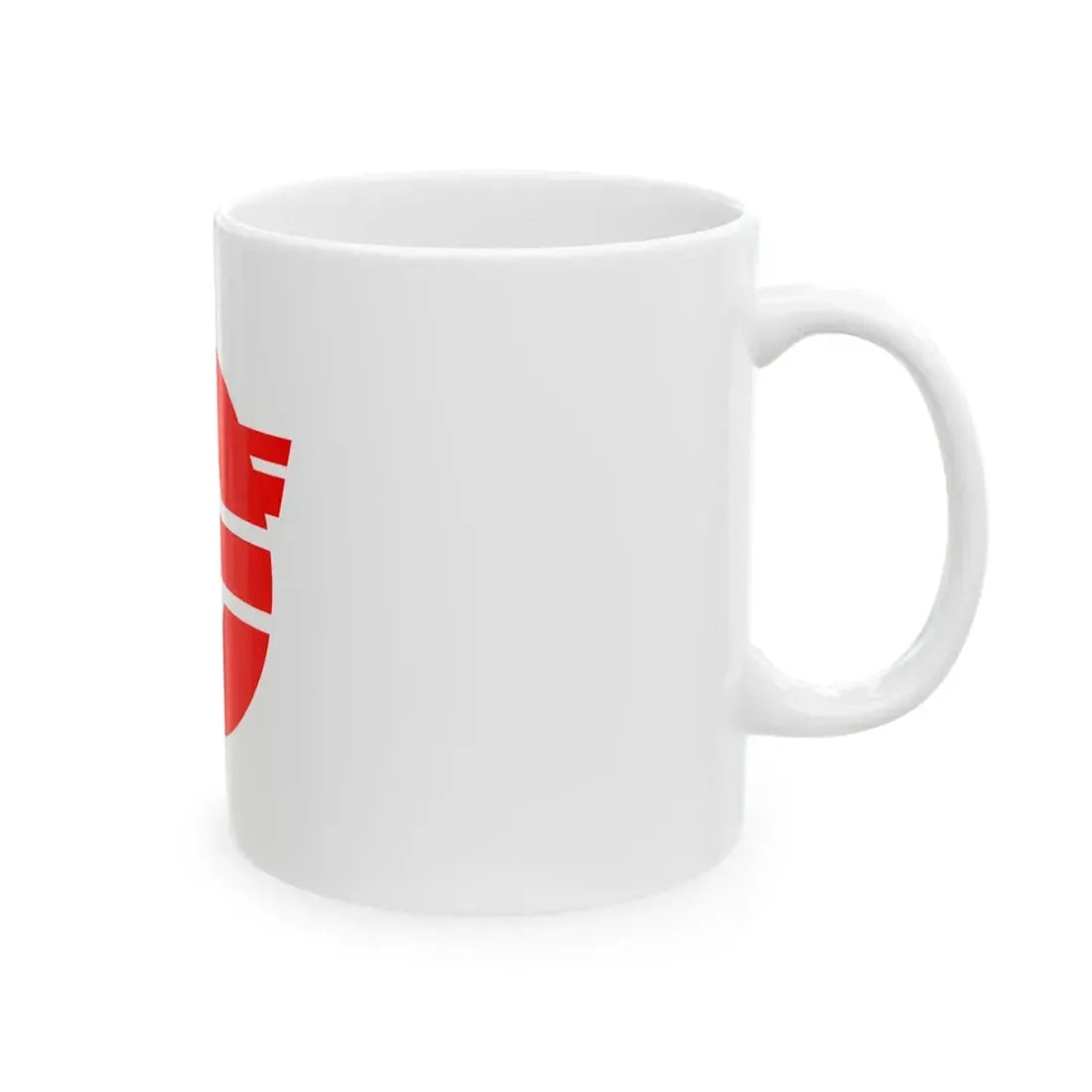 Flag of Yokaichiba Chiba 1954-2006 (Japan) White Coffee Mug - Go Mug Yourself