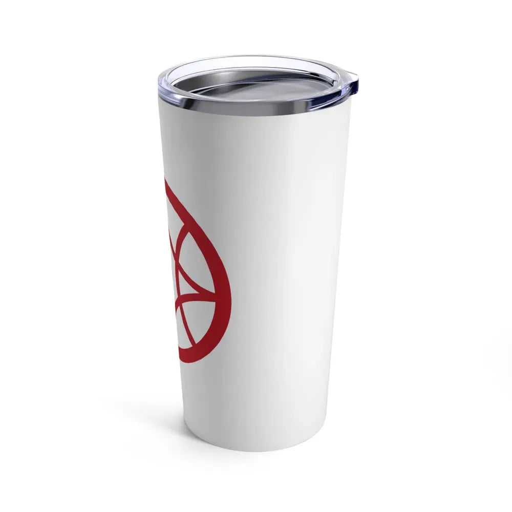 Flag of Yokkaichi Mie Japan - Tumbler 20oz - Go Mug Yourself