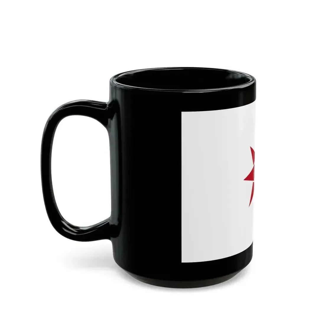 Flag of Yokosuka Kanagawa Japan - Black Coffee Mug - Go Mug Yourself