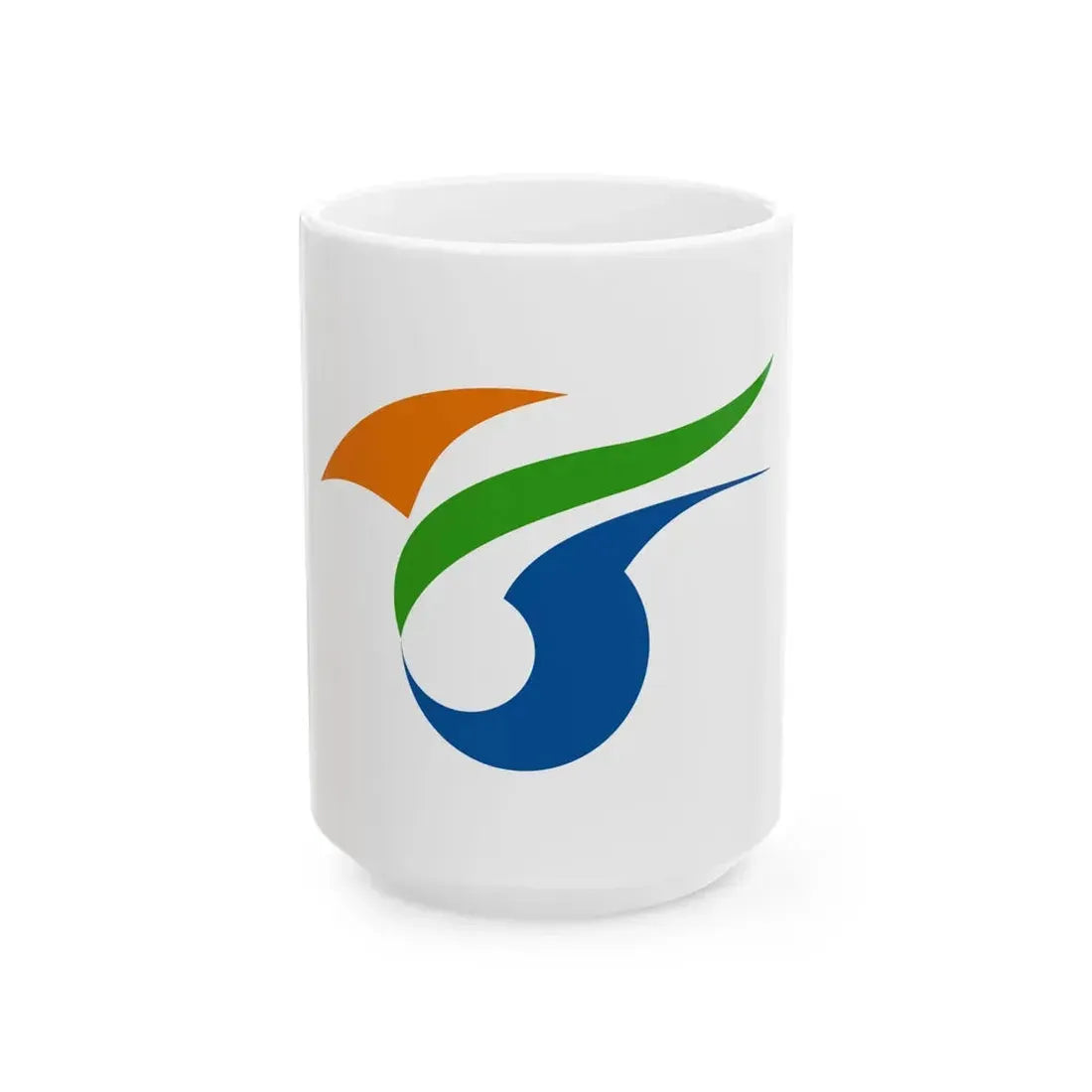 Flag of Yokote Akita (Japan) White Coffee Mug 15oz - Go Mug Yourself