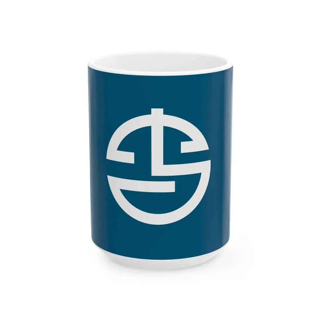 Flag of Yonaguni Okinawa (Japan) White Coffee Mug 15oz - Go Mug Yourself
