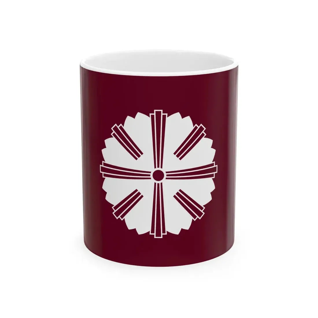 Flag of Yonezawa Yamagata (Japan) White Coffee Mug 11oz - Go Mug Yourself