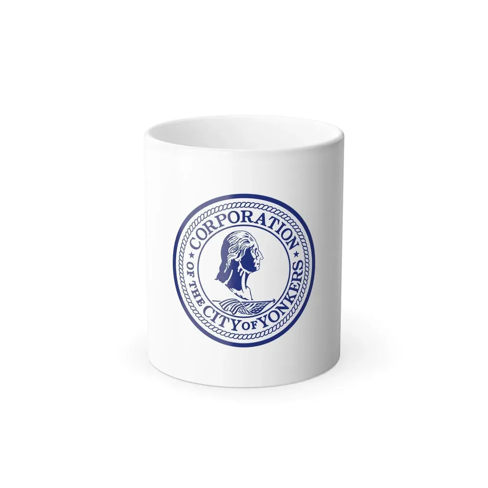 Flag of Yonkers, New York - Color Changing Coffee Mug 11oz - Go Mug Yourself