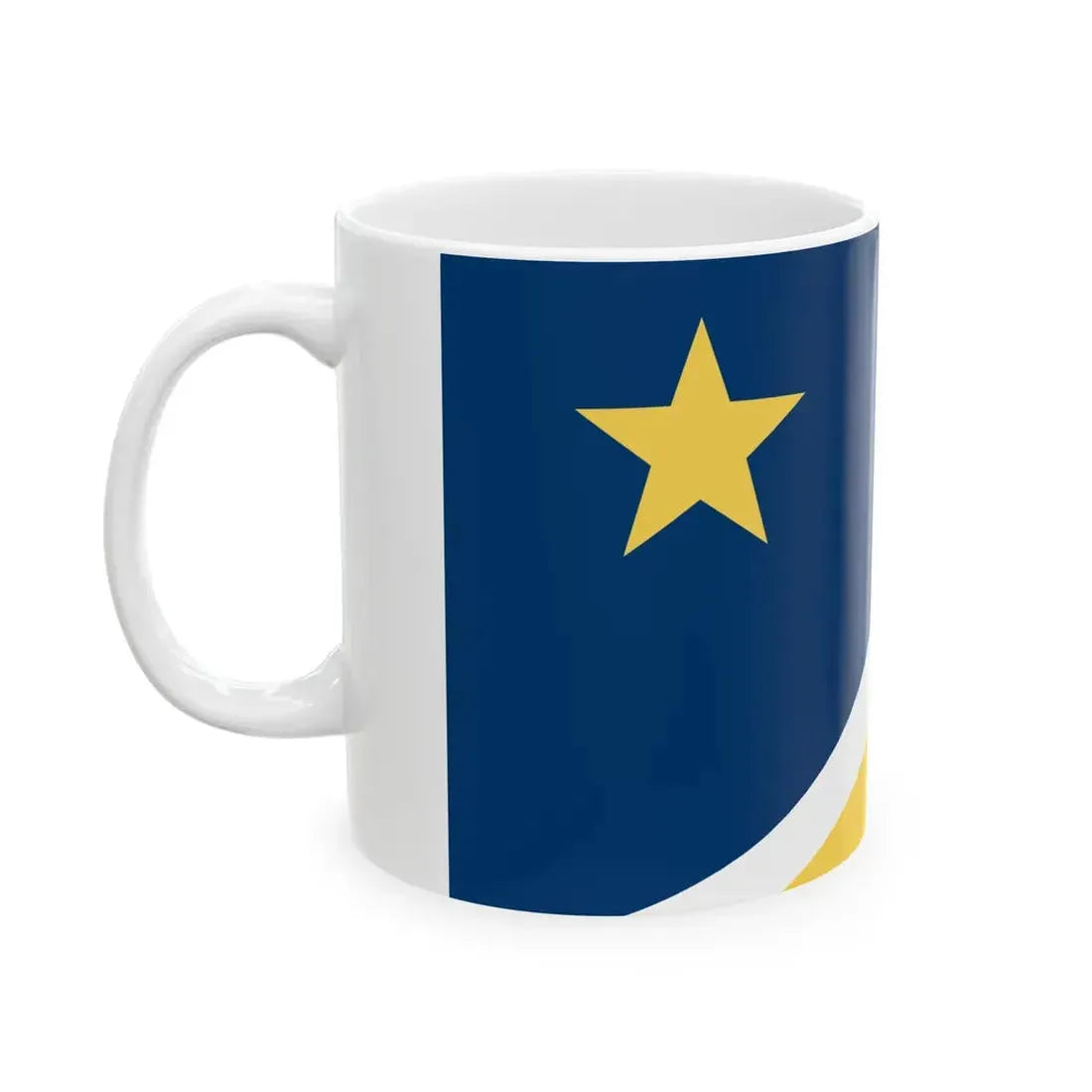 Flag of Yorba Linda California (United States) White Coffee Mug - Go Mug Yourself