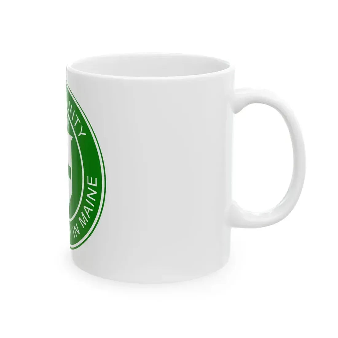 Flag of York County Maine (United States) White Coffee Mug - Go Mug Yourself
