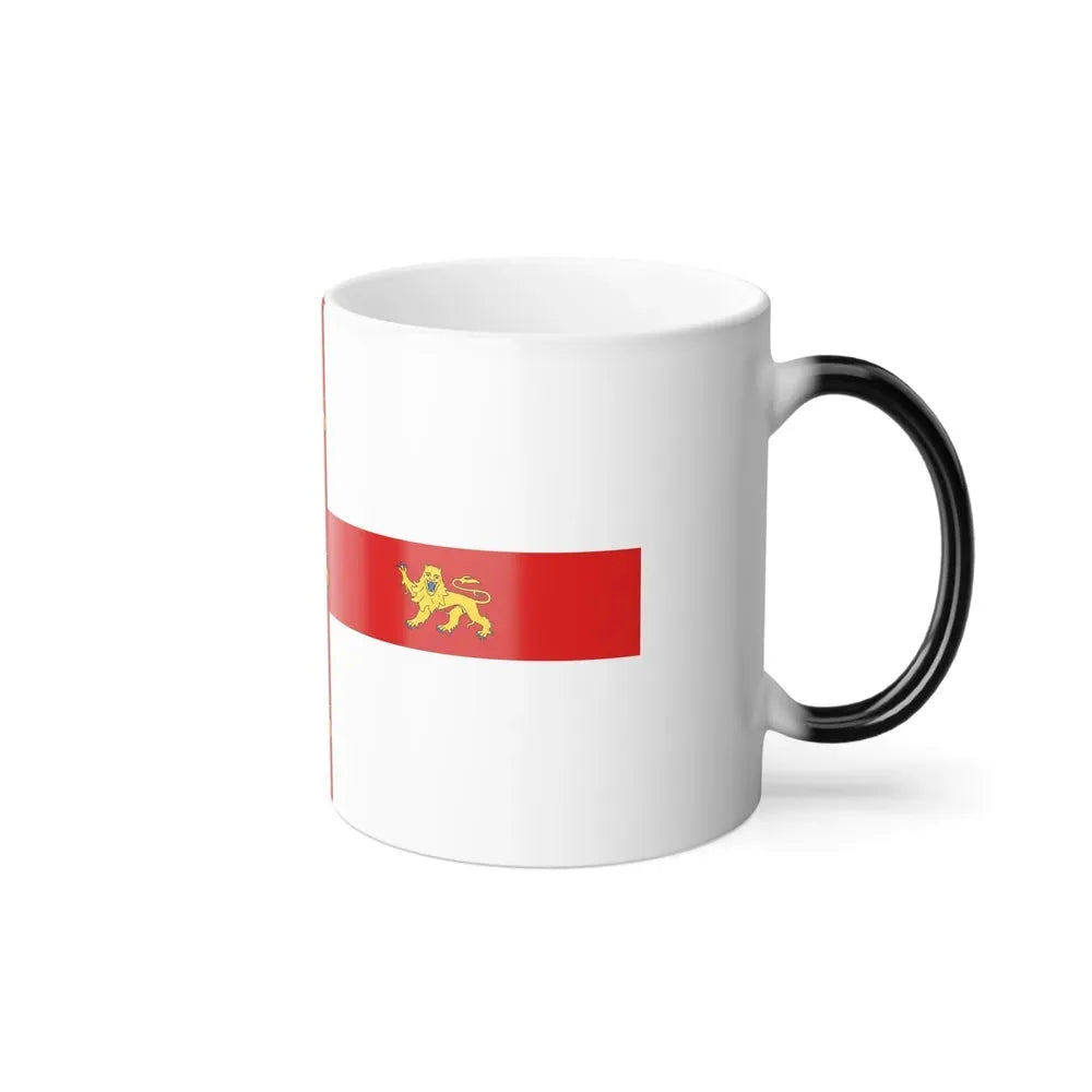 Flag of York UK - Color Changing Coffee Mug - Go Mug Yourself