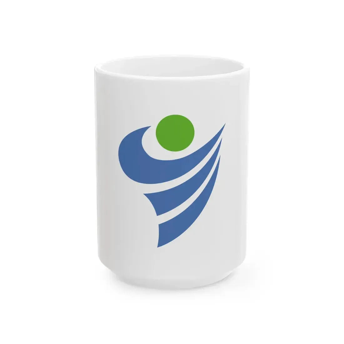 Flag of Yosano Kyoto (Japan) White Coffee Mug 15oz - Go Mug Yourself