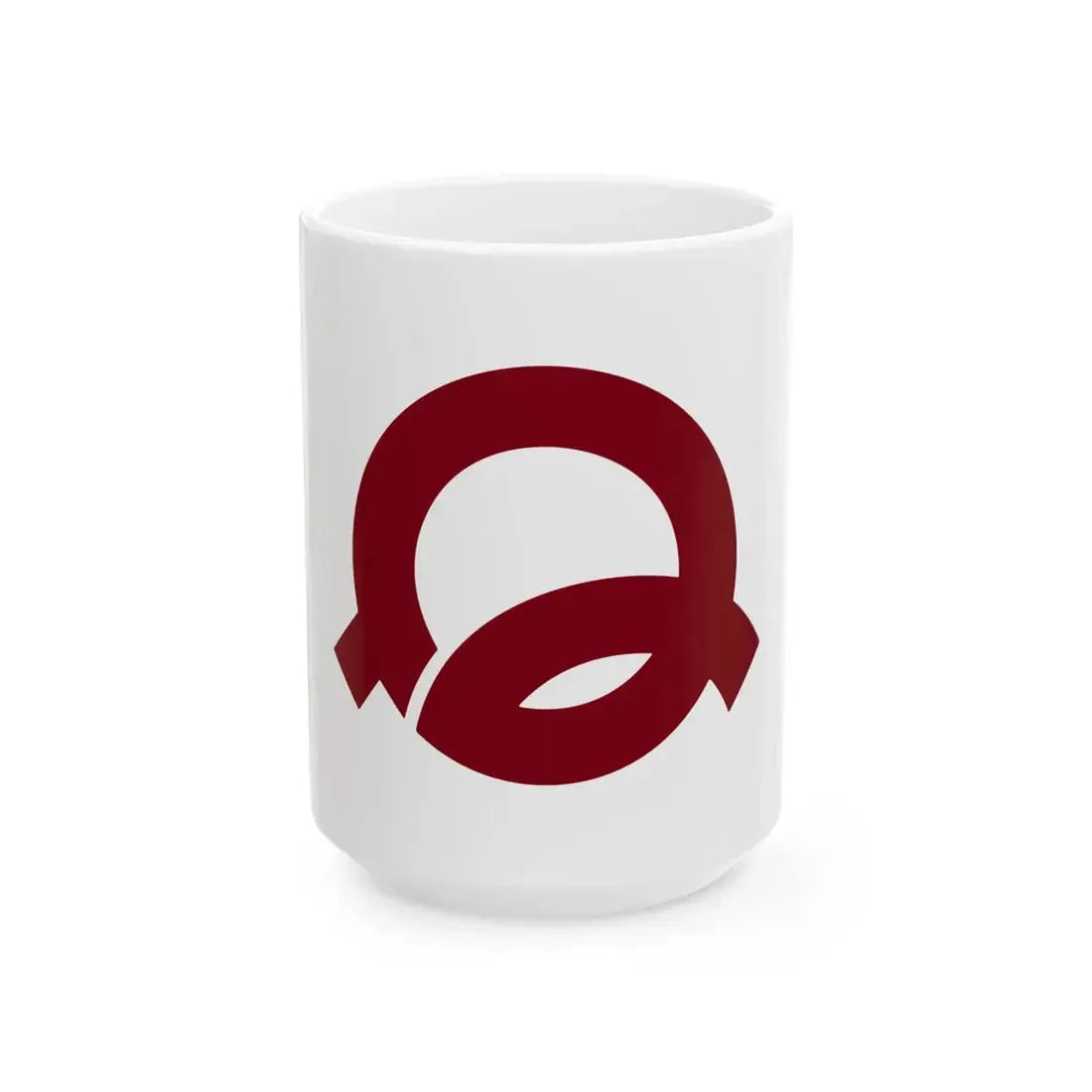 Flag of Yoshino Nara (Japan) White Coffee Mug 15oz - Go Mug Yourself