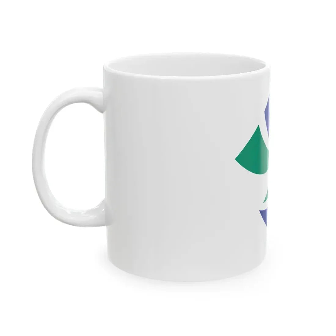 Flag of Yoshinogawa Tokushima (Japan) White Coffee Mug - Go Mug Yourself