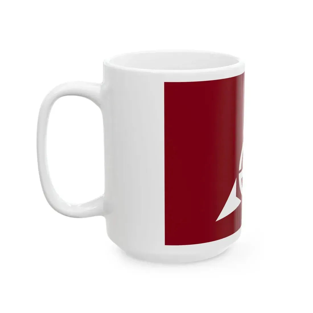Flag of Yoshioka Gunma (Japan) White Coffee Mug - Go Mug Yourself