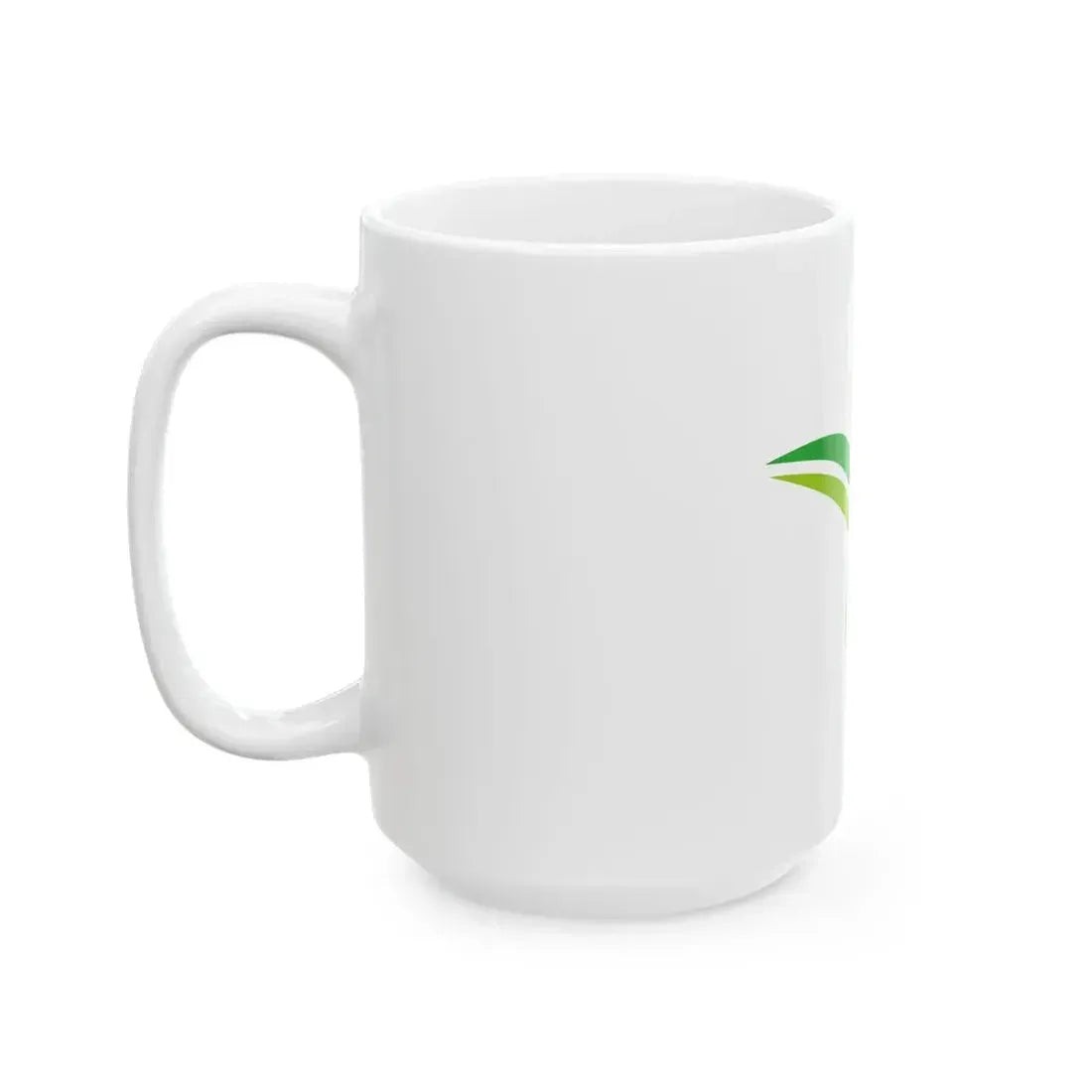 Flag of Yufu Oita no text (Japan) White Coffee Mug - Go Mug Yourself