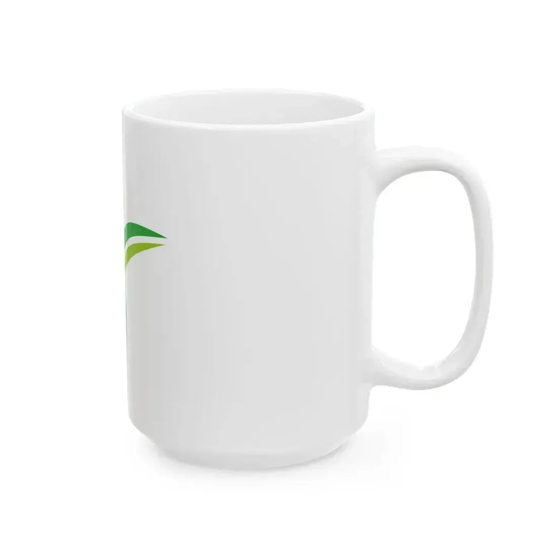 Flag of Yufu Oita no text (Japan) White Coffee Mug - Go Mug Yourself