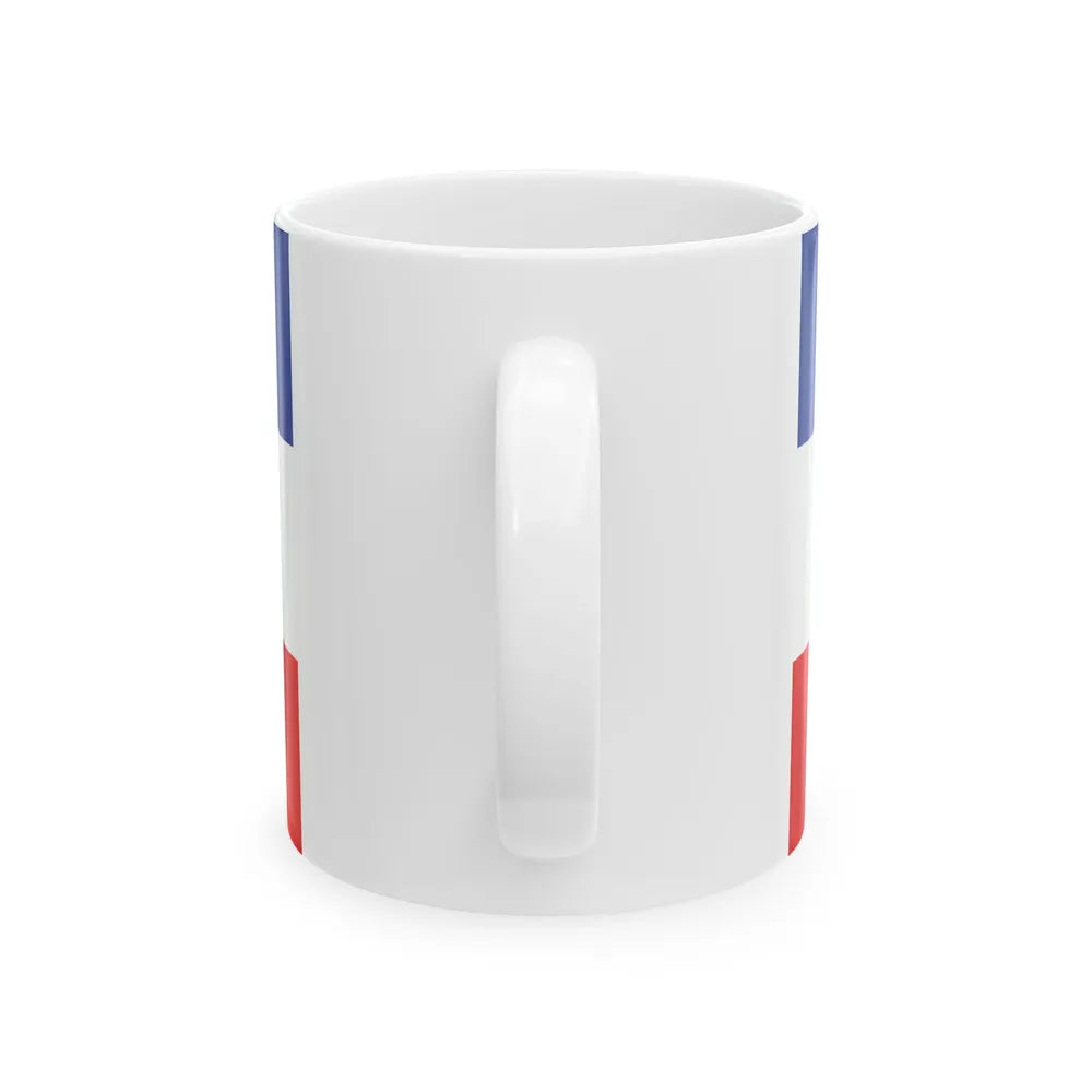 Flag of Yugoslavia 1943-1946 3-5 (Bosnia and Herzegovina) White Coffee Mug - Go Mug Yourself