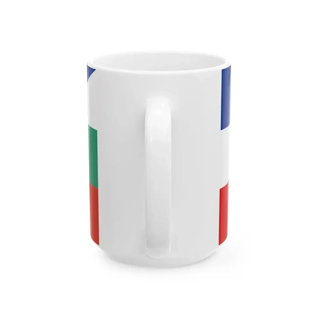 Flag of Yugoslavia and Bulgaria (Bulgaria) White Coffee Mug - Go Mug Yourself