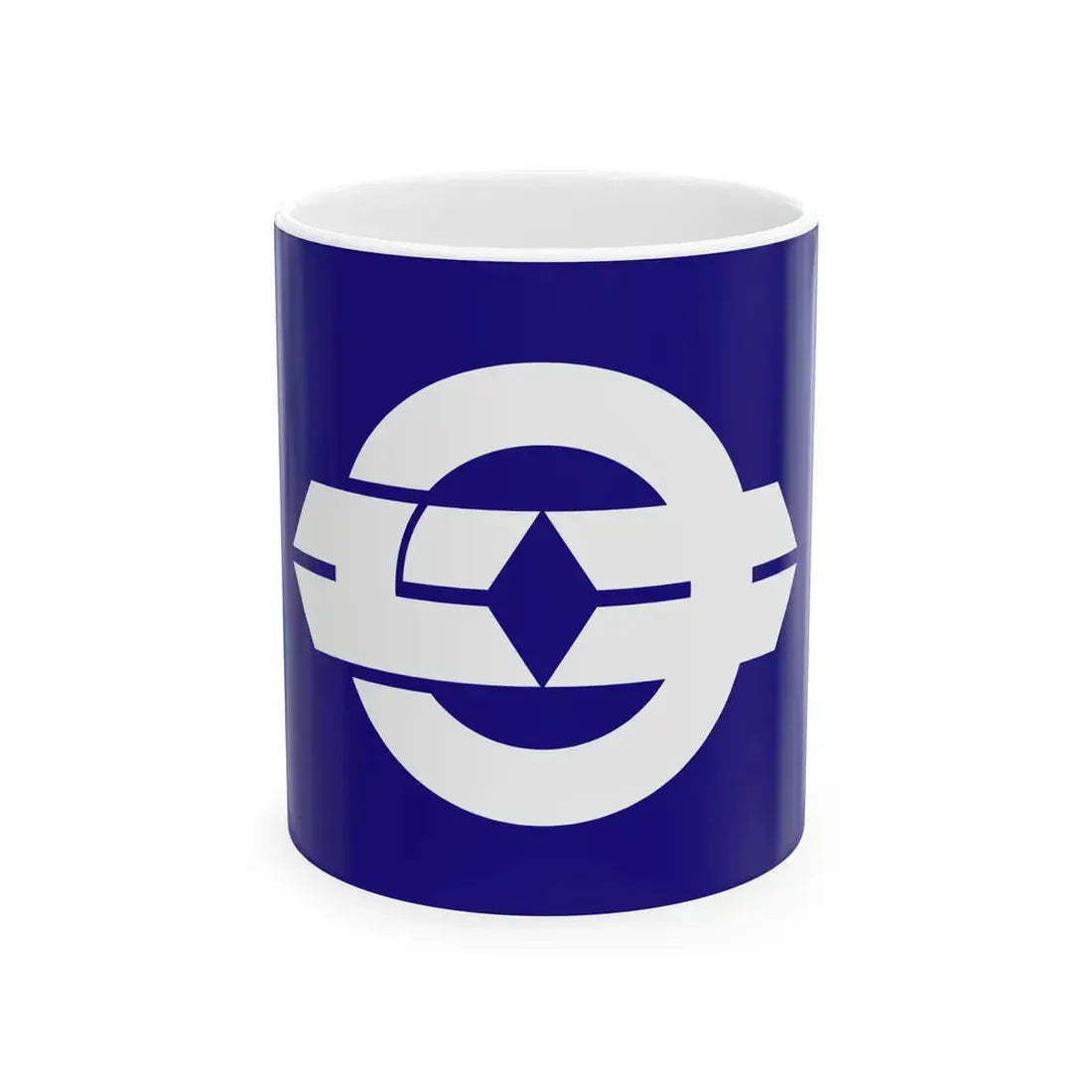 Flag of Yuki Ibaraki (Japan) White Coffee Mug 11oz - Go Mug Yourself