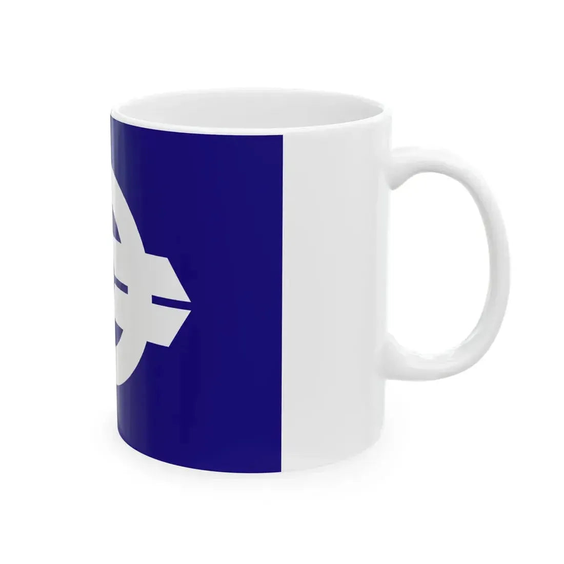 Flag of Yuki Ibaraki (Japan) White Coffee Mug - Go Mug Yourself