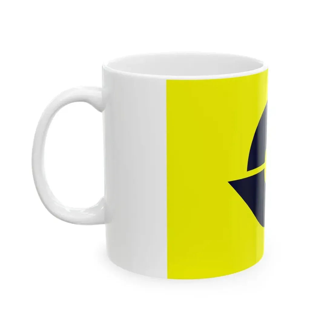 Flag of Yunomae Kumamoto (Japan) White Coffee Mug - Go Mug Yourself