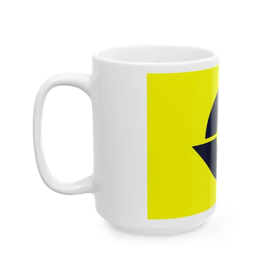 Flag of Yunomae Kumamoto (Japan) White Coffee Mug - Go Mug Yourself