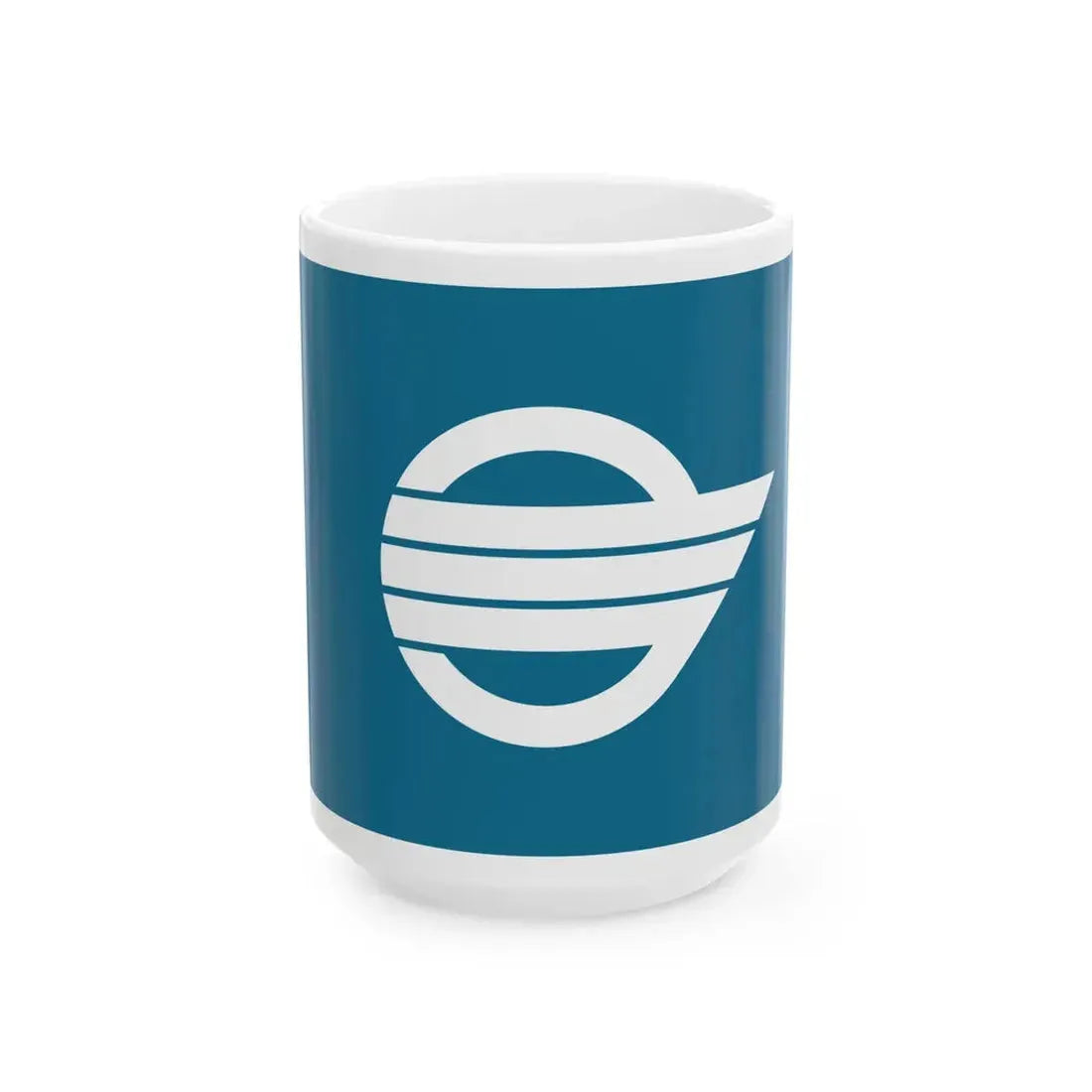Flag of Yura Wakayama (Japan) White Coffee Mug 15oz - Go Mug Yourself