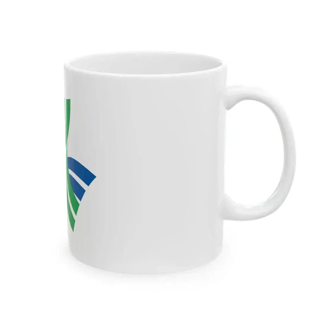 Flag of Yurihama Tottori (Japan) White Coffee Mug - Go Mug Yourself