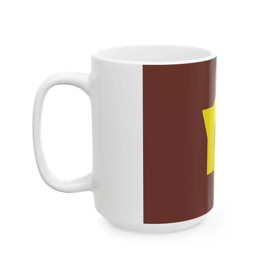 Flag of Yuzawa Niigata gold (Japan) White Coffee Mug - Go Mug Yourself