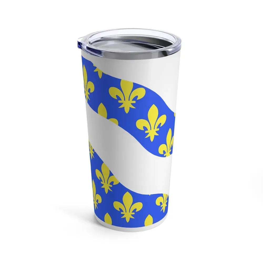 Flag of Yvelines France - Tumbler 20oz - Go Mug Yourself