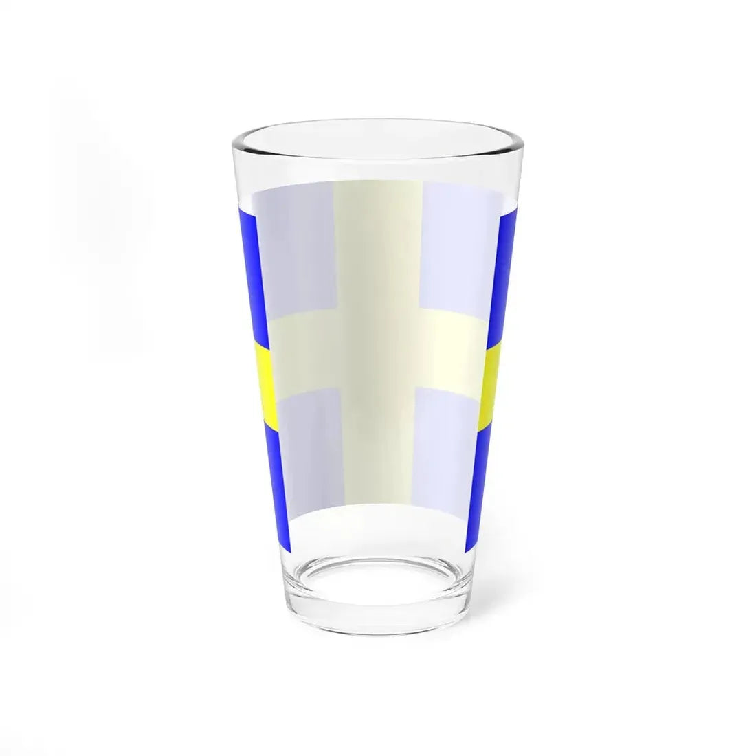Flag of Yvoire (France) Pint Glass 16oz - Go Mug Yourself