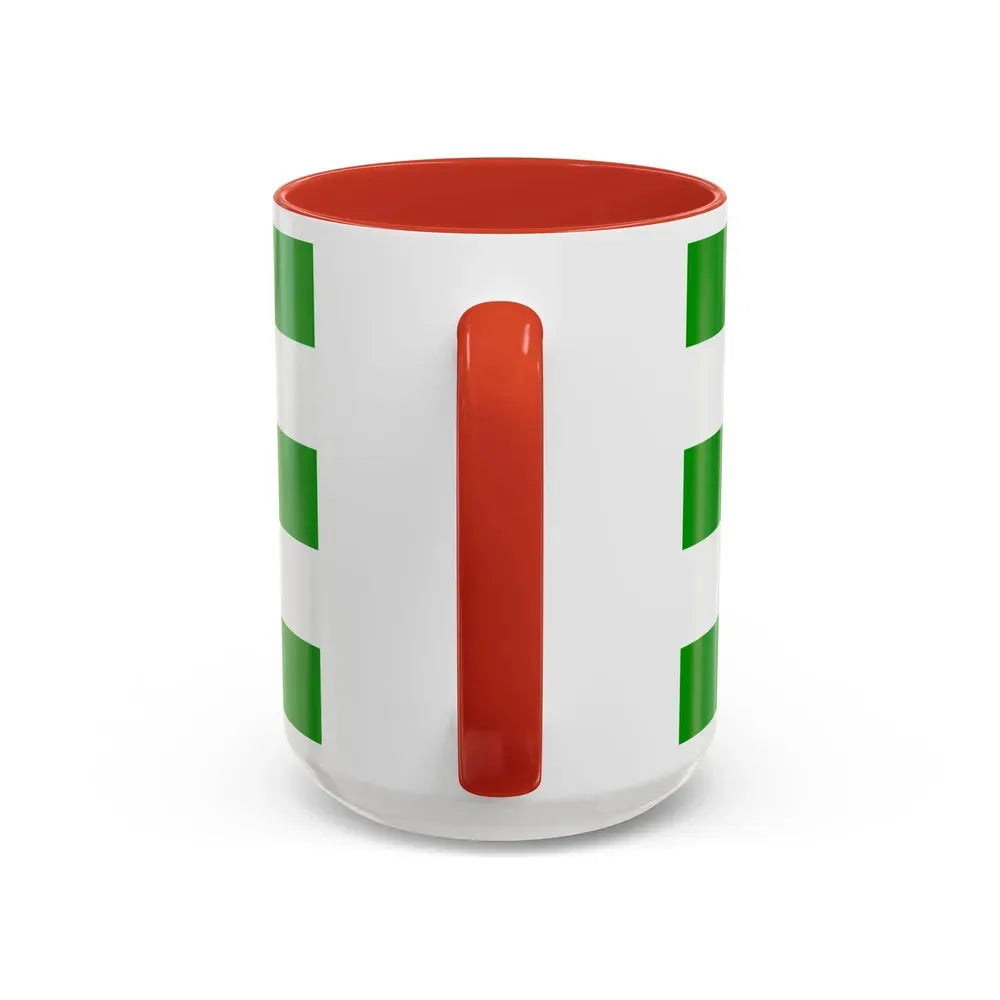 Flag of Zagreb County Croatia - Accent Coffee Mug - Go Mug Yourself