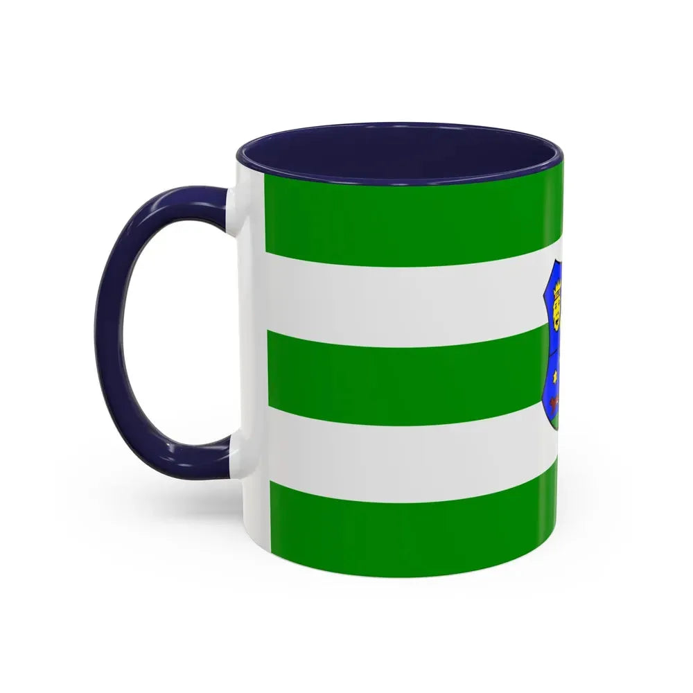 Flag of Zagreb County Croatia - Accent Coffee Mug - Go Mug Yourself