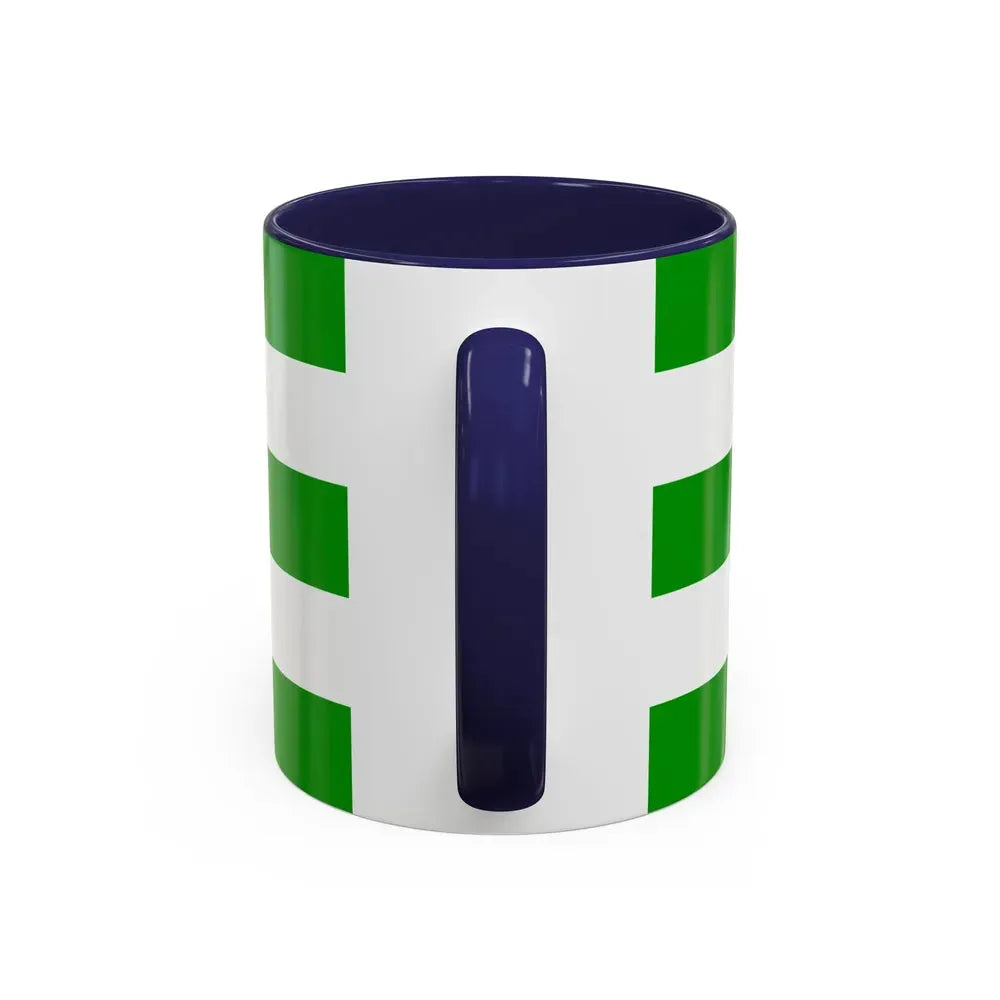 Flag of Zagreb County Croatia - Accent Coffee Mug - Go Mug Yourself