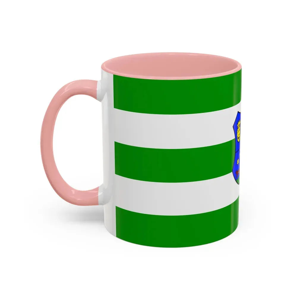 Flag of Zagreb County Croatia - Accent Coffee Mug - Go Mug Yourself