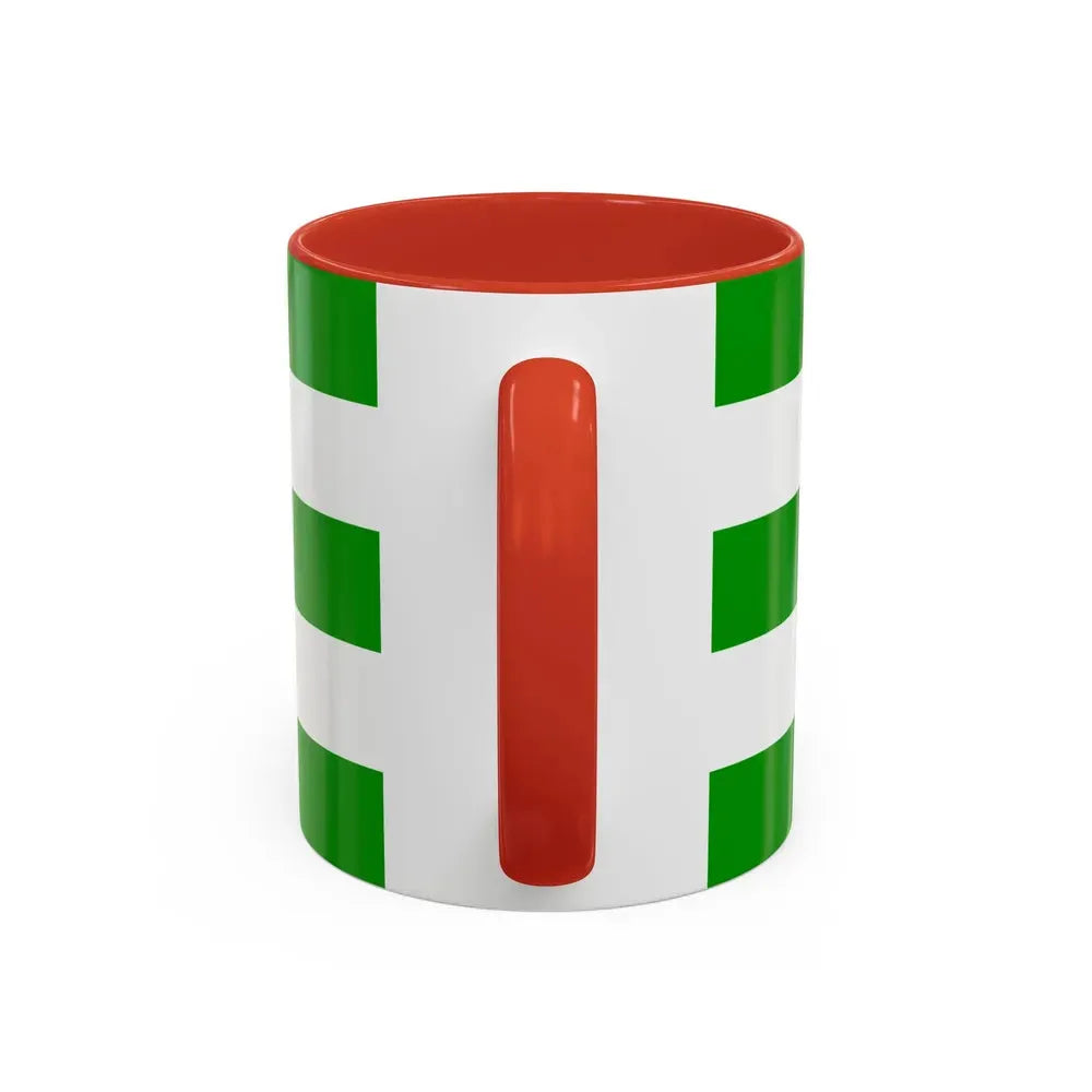 Flag of Zagreb County Croatia - Accent Coffee Mug - Go Mug Yourself