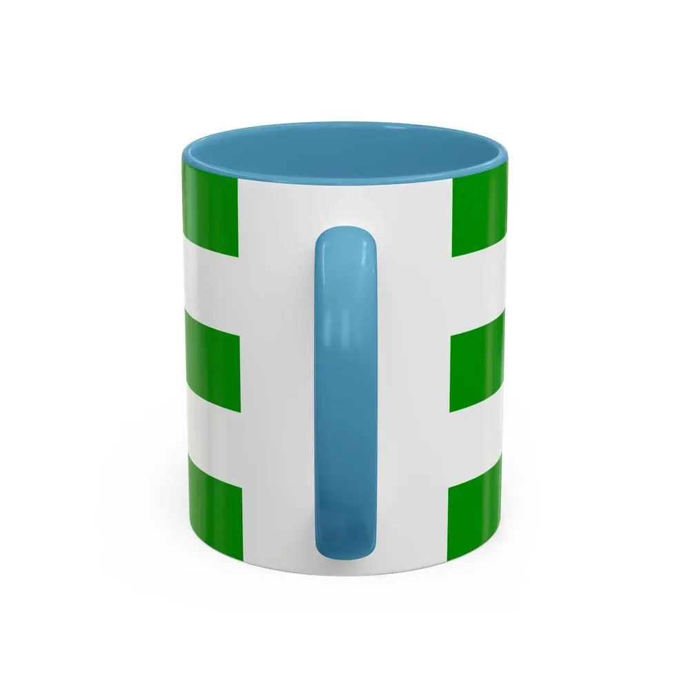 Flag of Zagreb County Croatia - Accent Coffee Mug - Go Mug Yourself