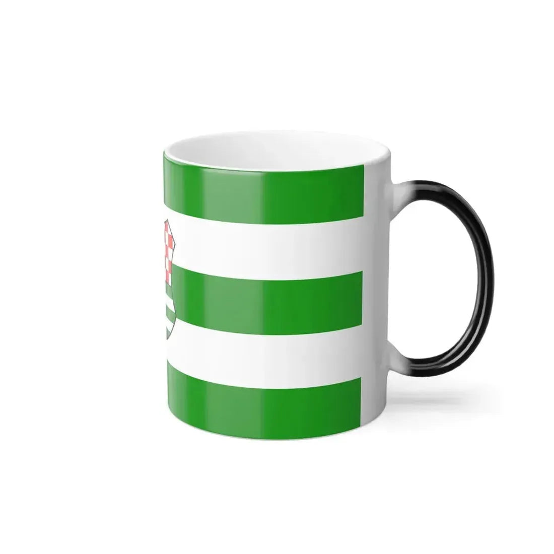 Flag of Zagreb County Croatia - Color Changing Coffee Mug - Go Mug Yourself
