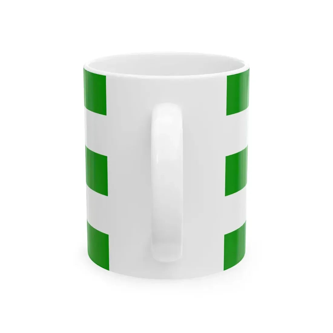 Flag of Zagreb County (Croatia) White Coffee Mug - Go Mug Yourself