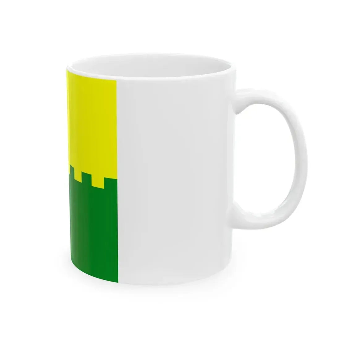 Flag of Zaim (Moldova) White Coffee Mug - Go Mug Yourself