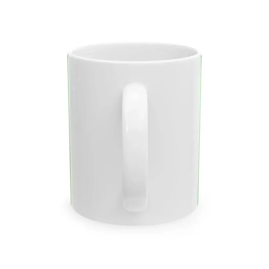 Flag of Zaire 1971-1997 (Congo) White Coffee Mug - Go Mug Yourself